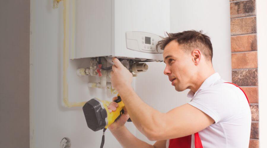 Local tankless water heater installation in Glenarm, IL